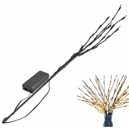 Zd73a gałązki 20 led wierzbowe dekor