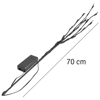 Zd73a gałązki 20 led wierzbowe dekor
