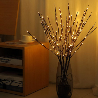 Zd73a gałązki 20 led wierzbowe dekor