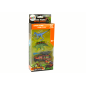 Zestaw Dinozaurów - Figurki i Niebieska Rakieta Auto + EAN 5905679074916