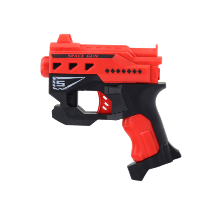 Mini Pistolet na Strzałki Piankowe z Przyssawkami Czerwony - EAN: 5905991010982