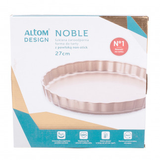 NOBLE FORMA ŻAROODPORNA DO TARTY Z POWŁOKĄ NON-STICK 27 CM