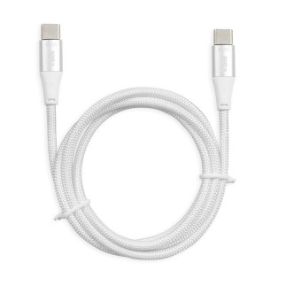 Kabel i-box usb typ-c 60w 1m pd/qc biały