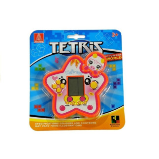 Gra elektroniczna tetris gwiazdka czerwona