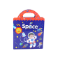 Zestaw naklejek edukacyjnych - Kosmos i nauka angielskiego, EAN: 5905991003106