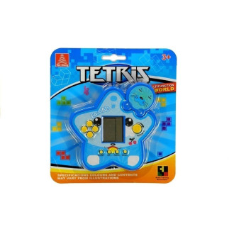 Gra elektroniczna tetris gwiazdka niebieska