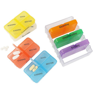 Ag424d pojemnik na leki organizer 7 dni