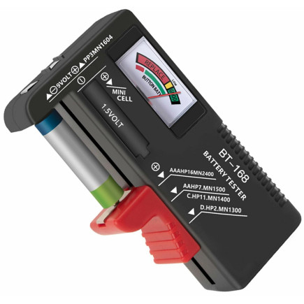 AG372 TESTER BATERII AKU. AAA, AA, 9V