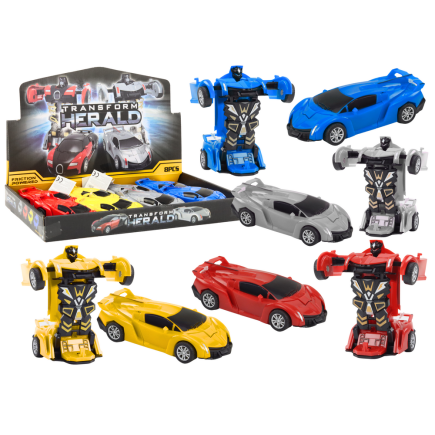 Auto robot 2w1 transformacja samochód sportowy napęd