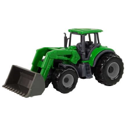 Traktor spychacz zielony mały EAN: 5905515352840
