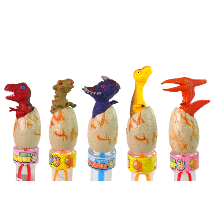 Bańki mydlane Dinozaury 34 cm - różne kolory, EAN: 5905323213395