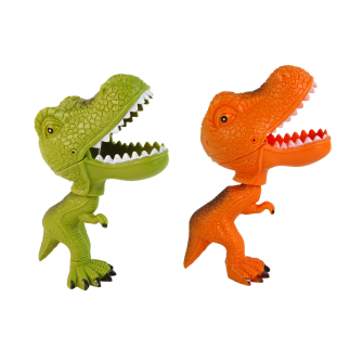 Figurka gryzący tyranozaur dinozaur ruchomy ogon szczęka 2 rodzaje