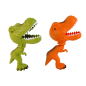 Figurka ruchomego tyranozaura z gryzącą szczęką i ogonem - EAN: 5905884452684
