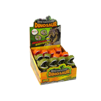 Figurka gryzący tyranozaur dinozaur ruchomy ogon szczęka 2 rodzaje