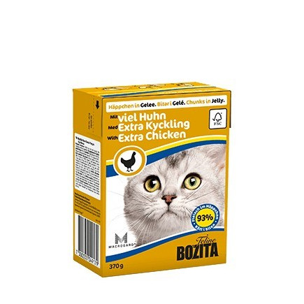 Bozita mięsne kawałki z kurczakiem w galaretce 370g