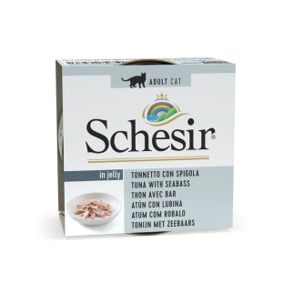 Schesir dla kotów oceanic adult w galarecie tuńczyk z bass 85g
