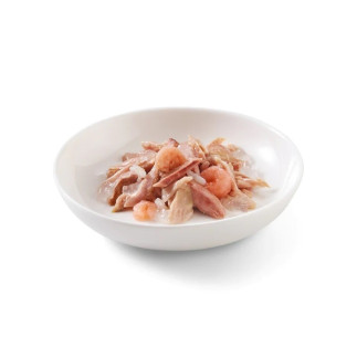 Schesir dla kotów adult w galarecie tuńczyk ze krewetkami 85g