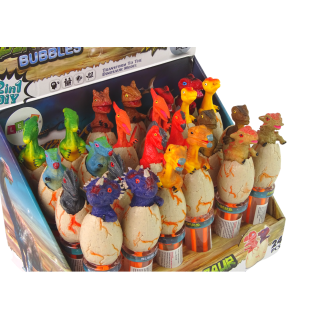 Bańki mydlane Dinozaury 18 cm różne kolory EAN: 5905323213401
