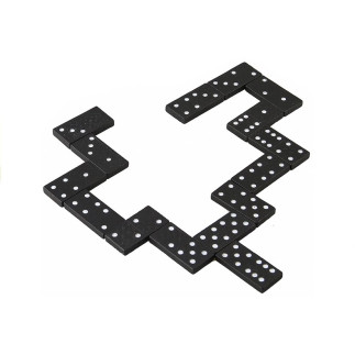 Gra domino w drewnianym pudełku 28 elementy
