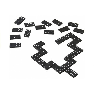 Gra domino w drewnianym pudełku 28 elementy