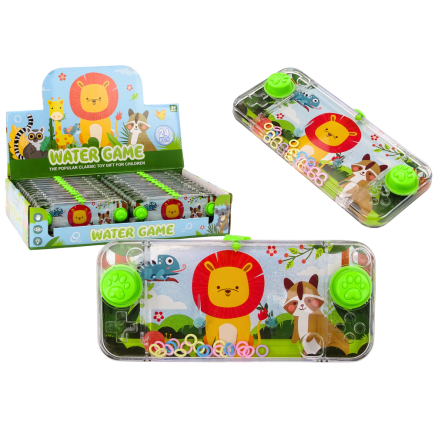 Gra wodna zręcznościowa konsola zielona lew pad kółeczka