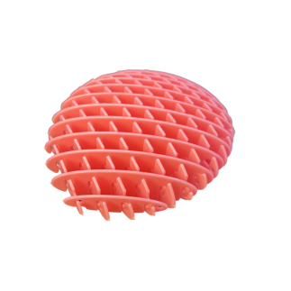 Zabawka fidget różowa antystresowa elastyczna sensoryczna 10cm