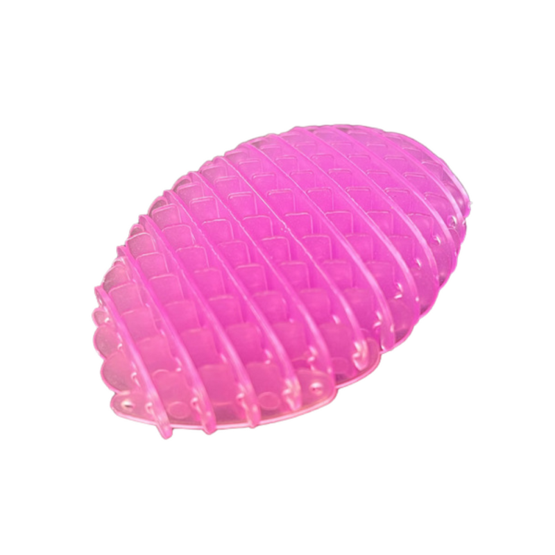 Fioletowa zabawka fidget antystresowa elastyczna sensoryczna 5cm - EAN: 5905991024583