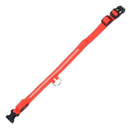 Obroża świecąca LED 32-37cm czerwona AG232 - EAN: 5907621803537