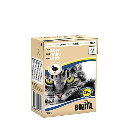 Bozita mięsne kawałki z kaczką w galaretce 370g