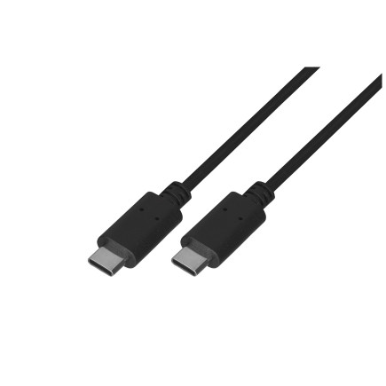 Kabel lanberg ca-cmcm-10cu-0010-bk (usb typu c - usb typu c   1m  kolor czarny)