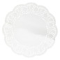 Serwetki do ciasta biały Kpl. 48 (24 prostokątne 19x30 cm, 24 okrągłe śr. 26,5 cm) EAN: 5904252397909