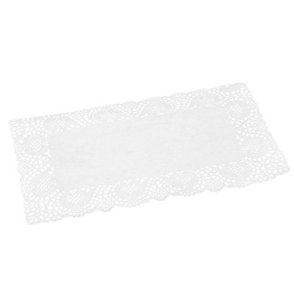 Kpl. 48 serwet pod ciasto papierowych (24x prostokątnych 19x30 cm, 24x okrągłych śr. 26,5 cm)