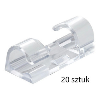 Ag702b klips organizer na kable 20szt