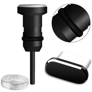 Da23 zaślepka przeciw kurzowi usb-c 2szt  black