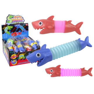 Rekin do rozciągania antystresowy świecący pop tube led