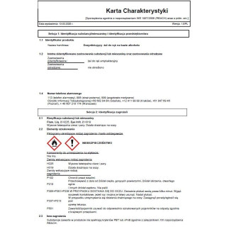 Żel do dezynfekcji rąk antybakteryjny 70% 500ml