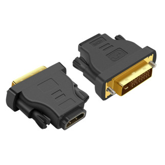 Hd6 adapter gniazdo hdmi-wtyk dvi gold
