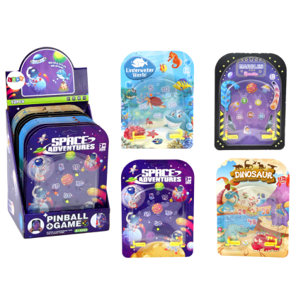 Gra kieszonkowa pinball flipper kosmos dinozaury ocean