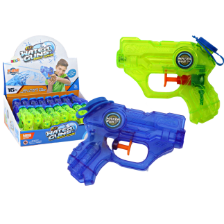 Mini Pistolet Na Wodę  Zielony Granatowy Zasięg 7-8m