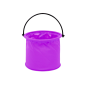 Wiaderko Składane Wielofunkcyjne PVC do Wody Fioletowe EAN: 5905991023951