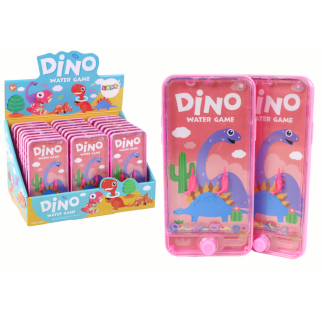 Wodna gra zręcznościowa konsola telefon dinozaur różowa