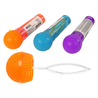 Bańki mydlane mikrofon 3 kolory 40ml
