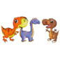 Wykluwające się magiczne jajko dinozaura 6 cm - kolory EAN: 5905515353625