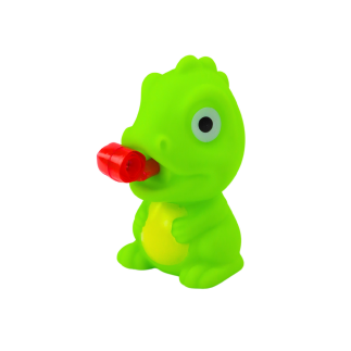Gumowy Dinozaur z Wysuwanym Językiem Zielony 8cm - EAN: 5905991023654