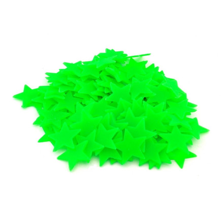 Ag683 gwiazdki fluorescencyjne 100 szt