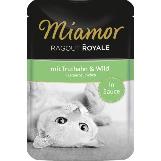 Miamor ragout royale smak: indyk z dziczyzną w sosie - saszetka 100g