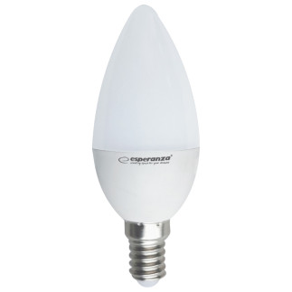 Esperanza żarówka led c37 e14 6w