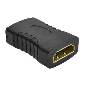 Hd6b adapter hdmi female to female gold