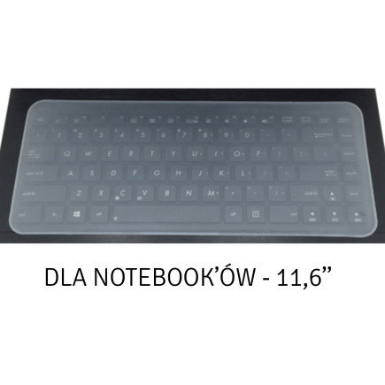Folia na klawiaturę laptopa 11,6" Ak317c - EAN: 5907621824921