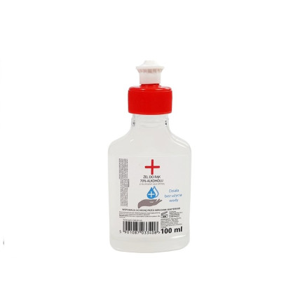 Żel do dezynfekcji rąk antybakteryjny 70% 100ml